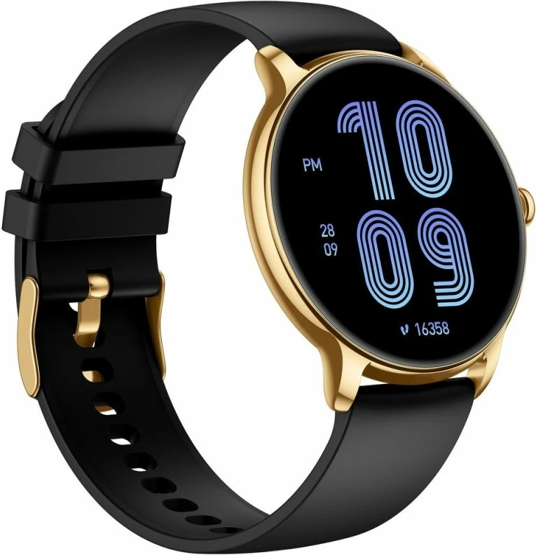 Smartwatch për femra Gravity GT31-2, ari, set me rrip dhe byzylyk