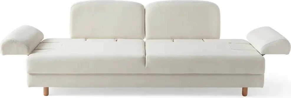 Divan-krevat treshe, Atelier del Sofa, Aries, i bardhë