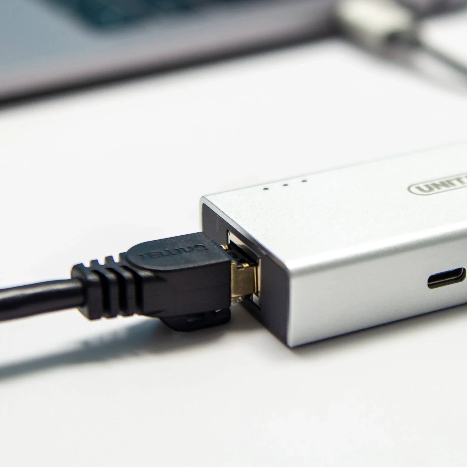 Kabllo patch Unitek Cat.7 S/FTP 5.0m, e zezë