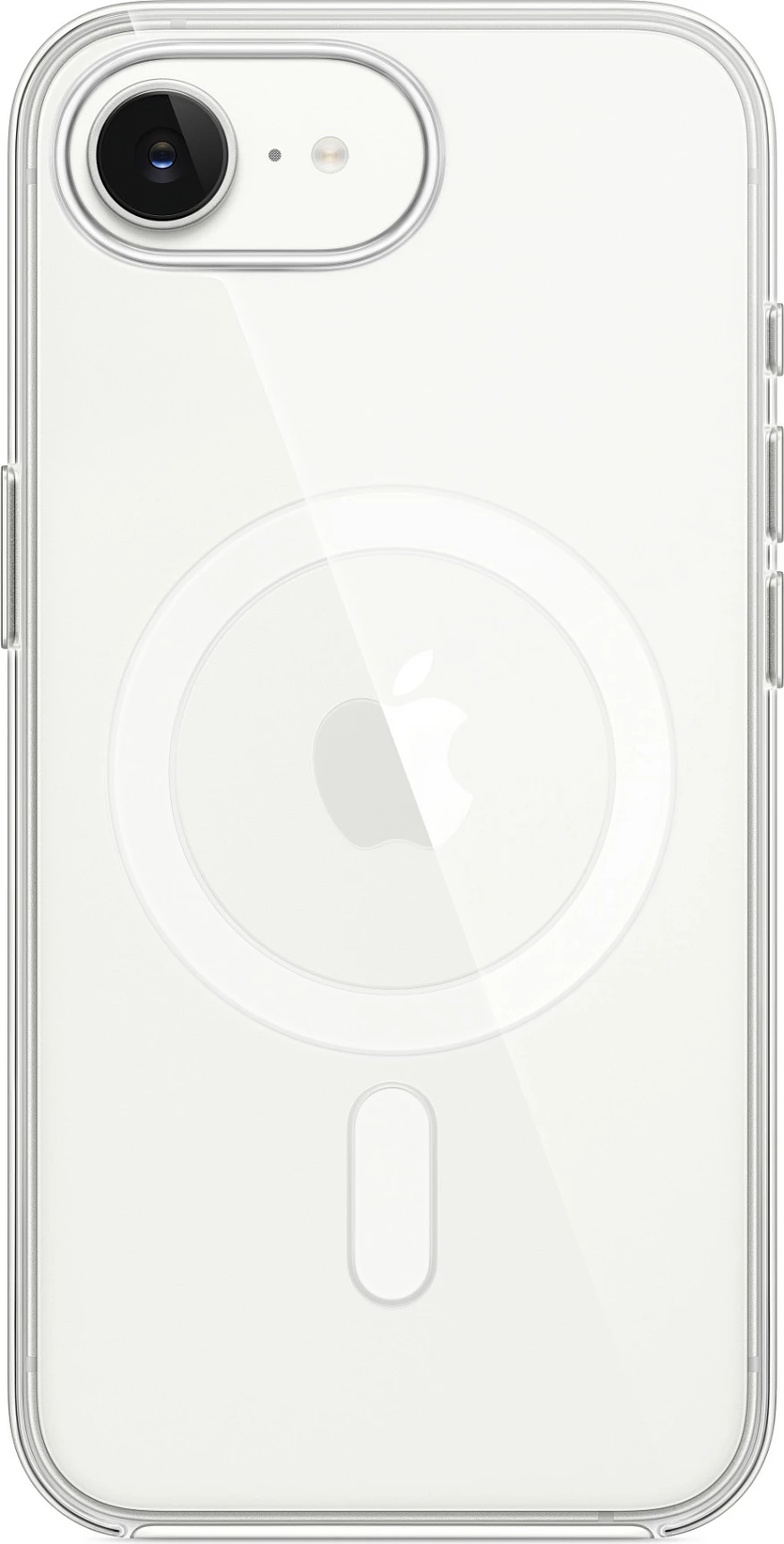Mbështjellës Apple Clear Case me MagSafe për iPhone 17e, 6.1", transparent 2