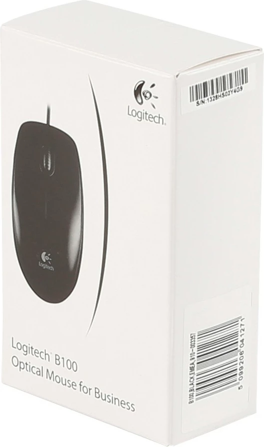 Maus Logitech B100, Optik, USB Type-A, 800 DPI, i zi