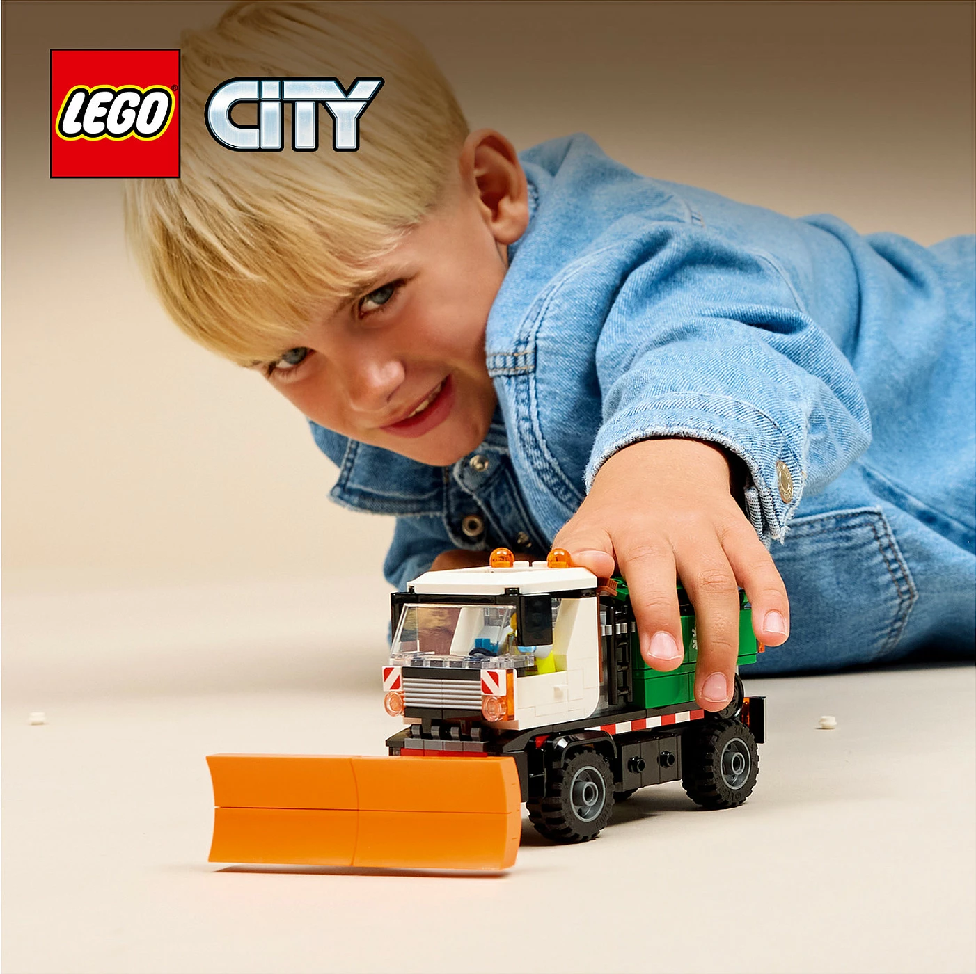 Set ndërtimi LEGO City Snowplough 60490, 263 copë, 6+, shumëngjyrësh