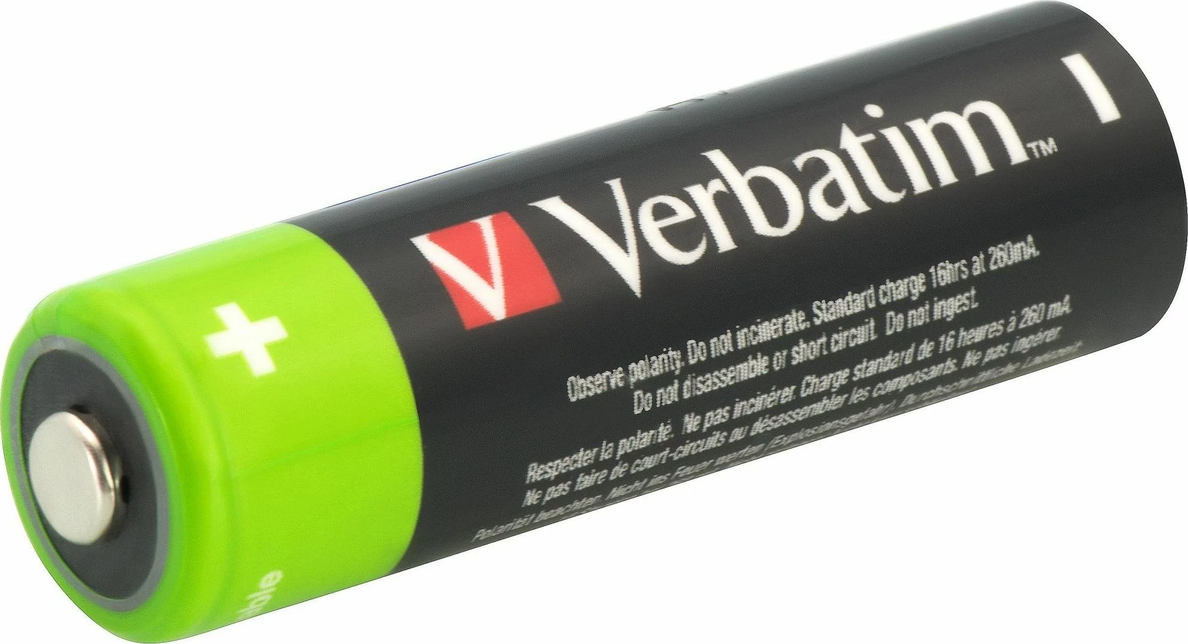 Bateri rikarikueshme Verbatim AA/R6 2500mAh 1.2V (4 copë)