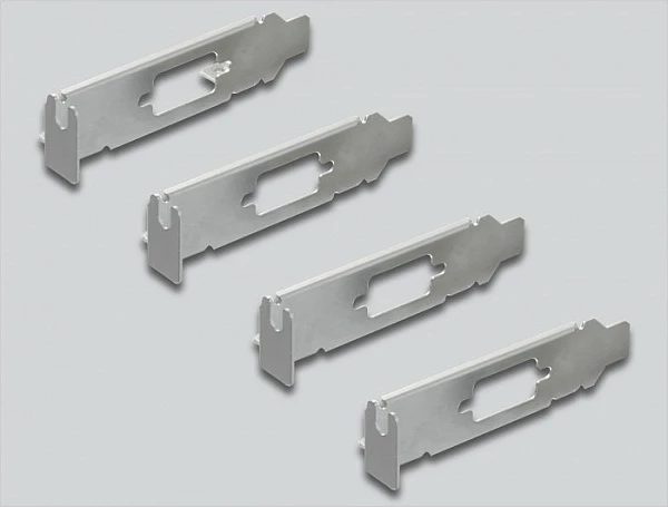 Kartelë zgjerimi PCIe DeLOCK 90410, 4x RS-232, low-profile, e gjelbër