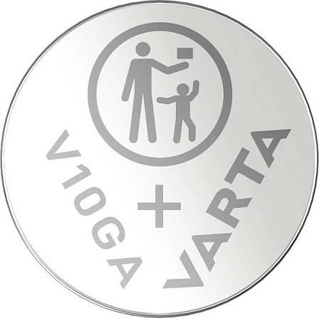Bateri buton VARTA V10GA (LR54) 1.5V, 1 copë, metalike