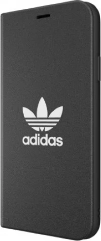 Mbështjellës Adidas OR Booklet Case Basic për iPhone 11 Pro Max, zi-bardhë