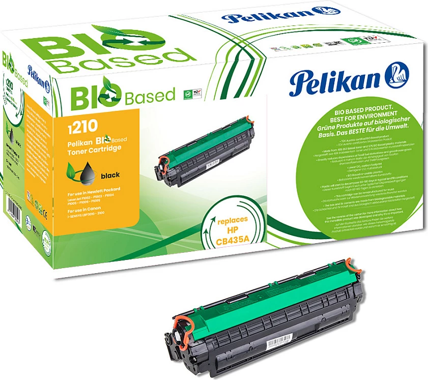 Toner Pelikan Bio-based CB435A, 1500 faqe, i zi
