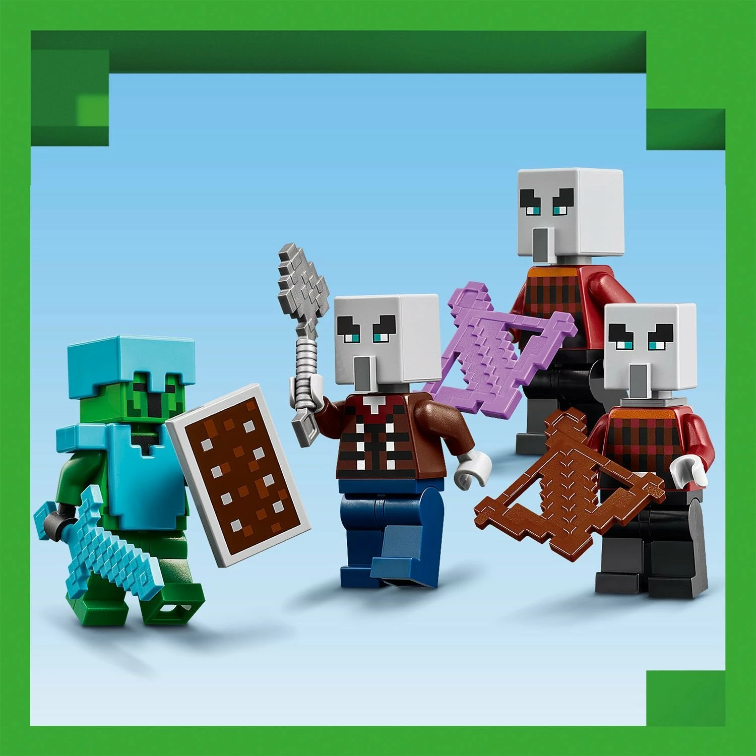 Set LEGO Minecraft 21267 Desert Illager Patrol, 105 copë