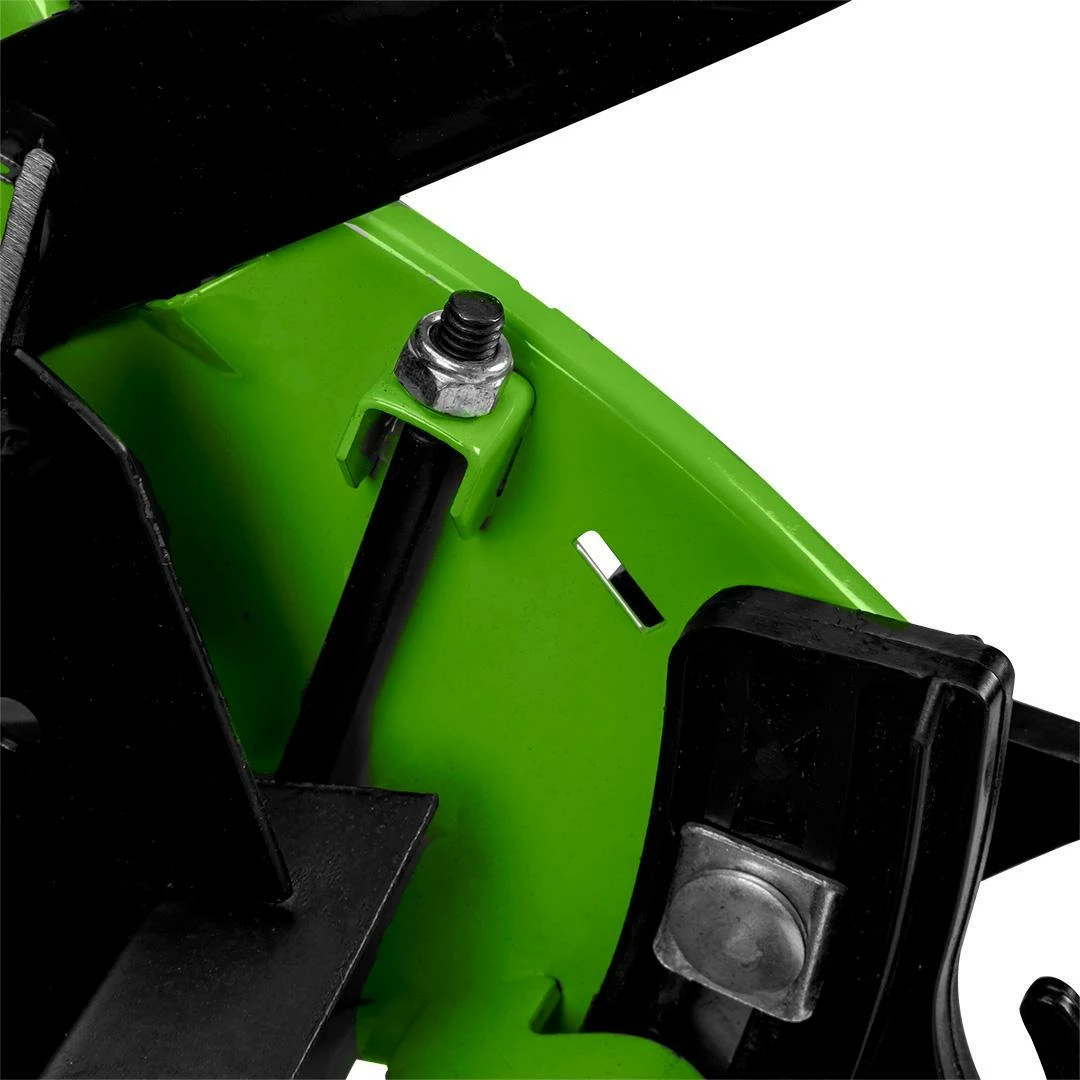 Kositëse bari manuale Verto 15G350, 30 cm, 12-45 mm, shportë 16 L, jeshile/zezë