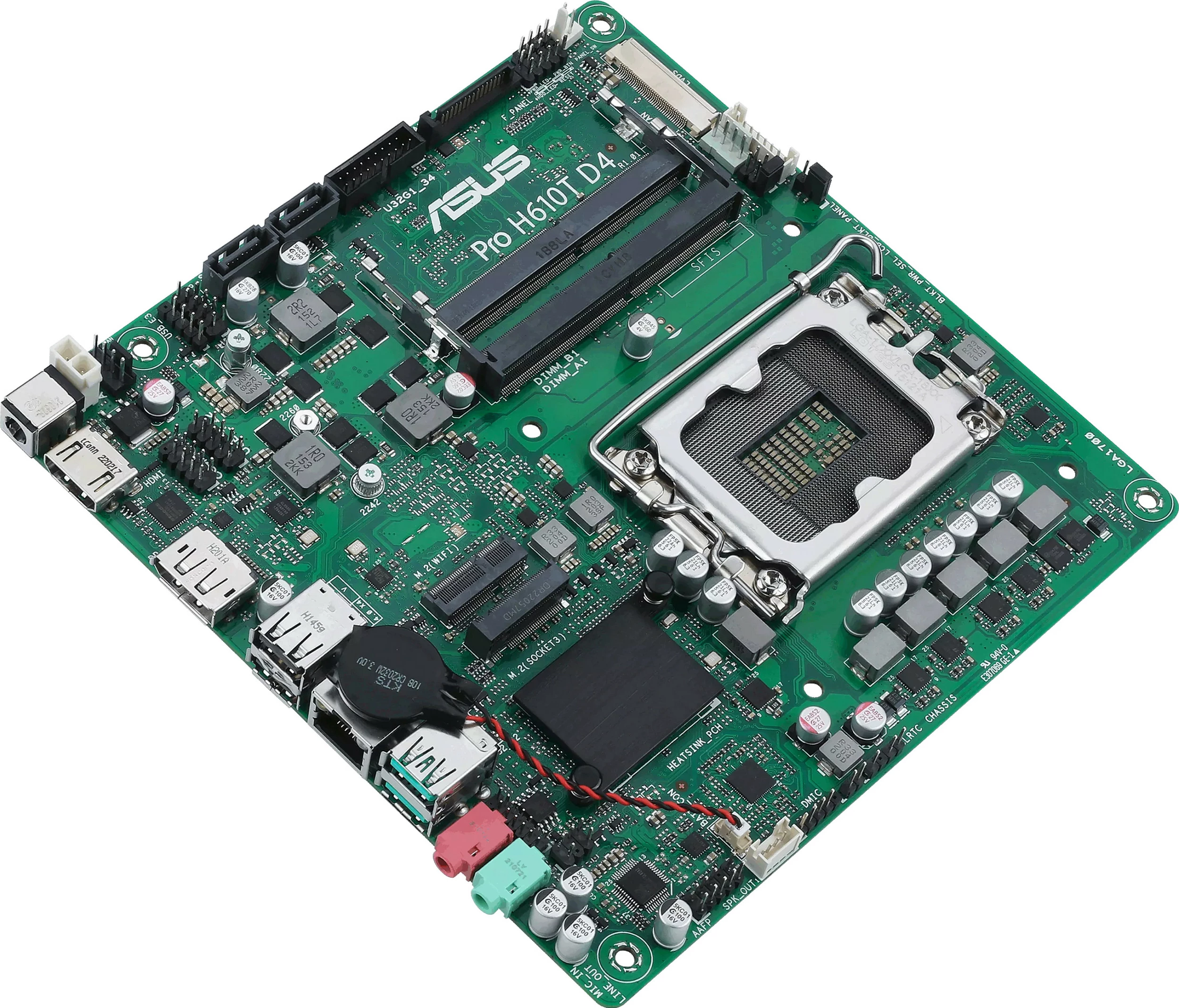 Pllakë amë ASUS Pro H610T D4 mITX DDR4