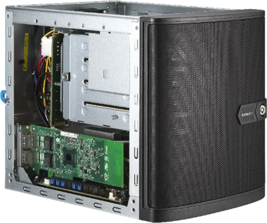 Kasë serveri Super Micro Micro Tower X13SCL-IF CSE-721TQ-350B2, barebone, e zezë
