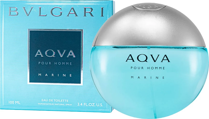 Eau De Toilette Bvlgari, Aqva Pour Homme Marine, 100 ml