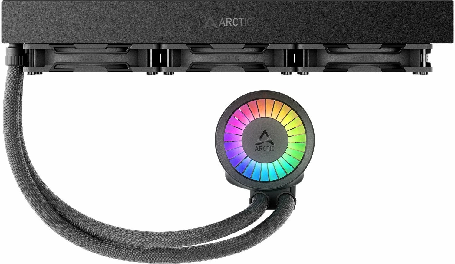 Sistem ftohje me lëng Arctic Liquid Freezer III Pro 360 A-RGB, radiator 360mm, 3x120mm PWM, i zi