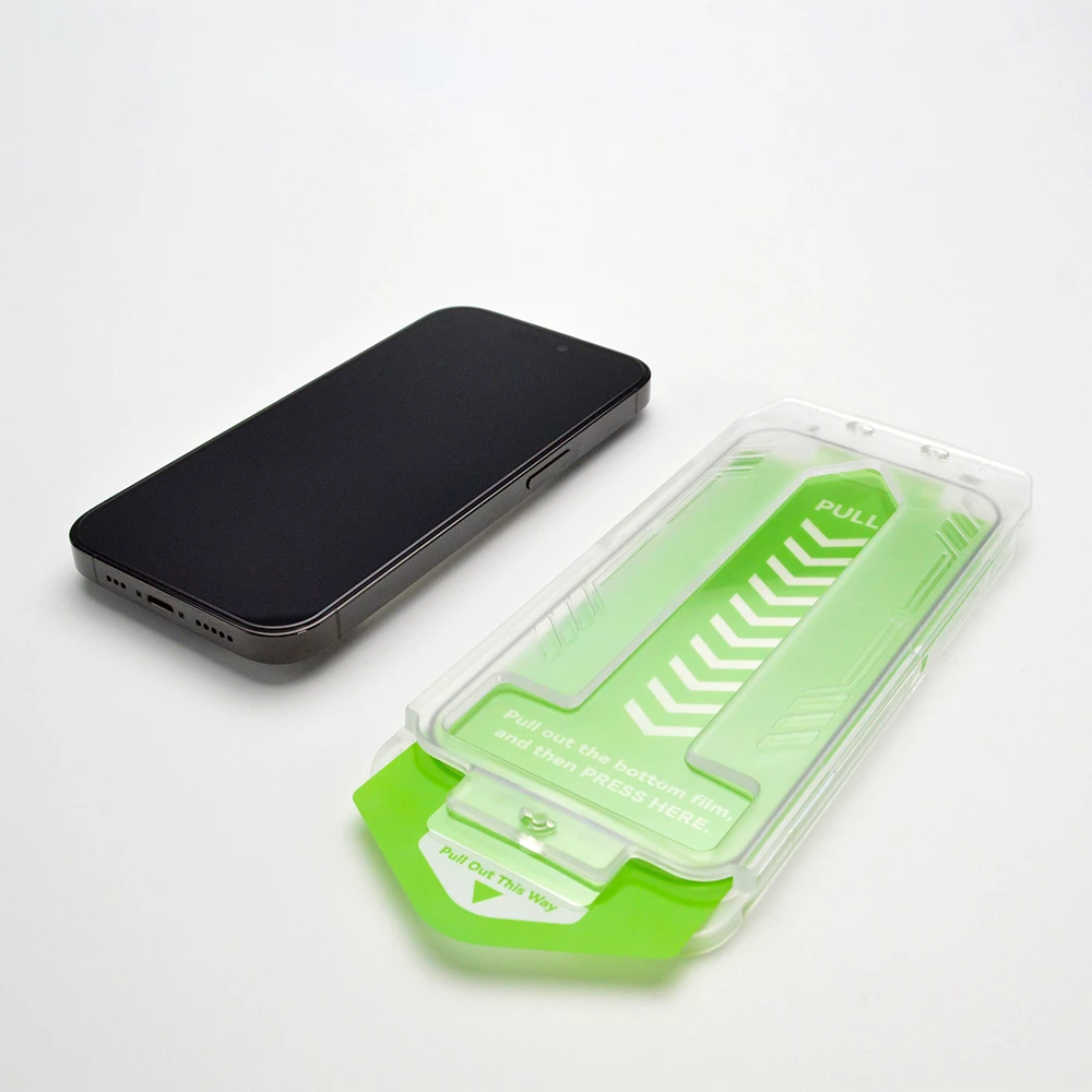 Xham i temperuar Wozinsky Premium Glass me kornizë montimi për iPhone 13 Pro Max, i zi