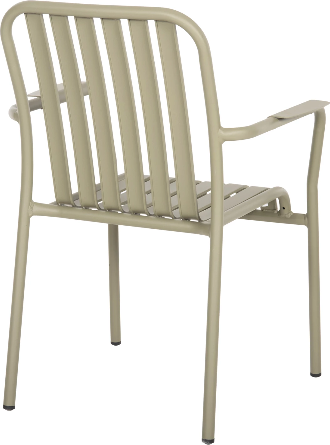 Karrige alumini RACHEL, ngjyrë ulliri e errët, FH6088.07, 63x58x85H cm