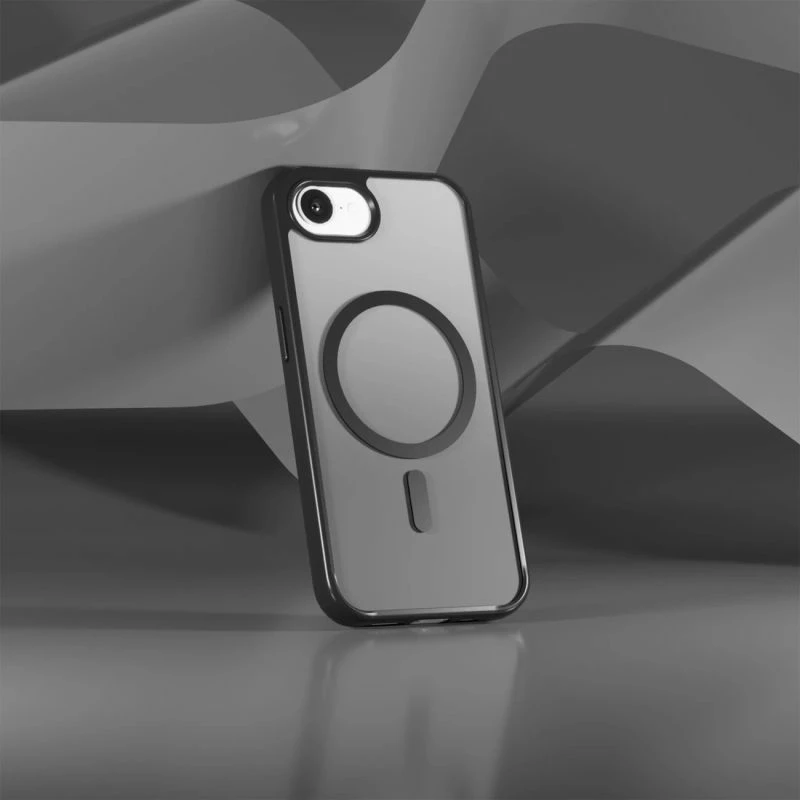 Kuti silikoni MagSafe për iPhone 16e/17e Puro Gradient, e zezë