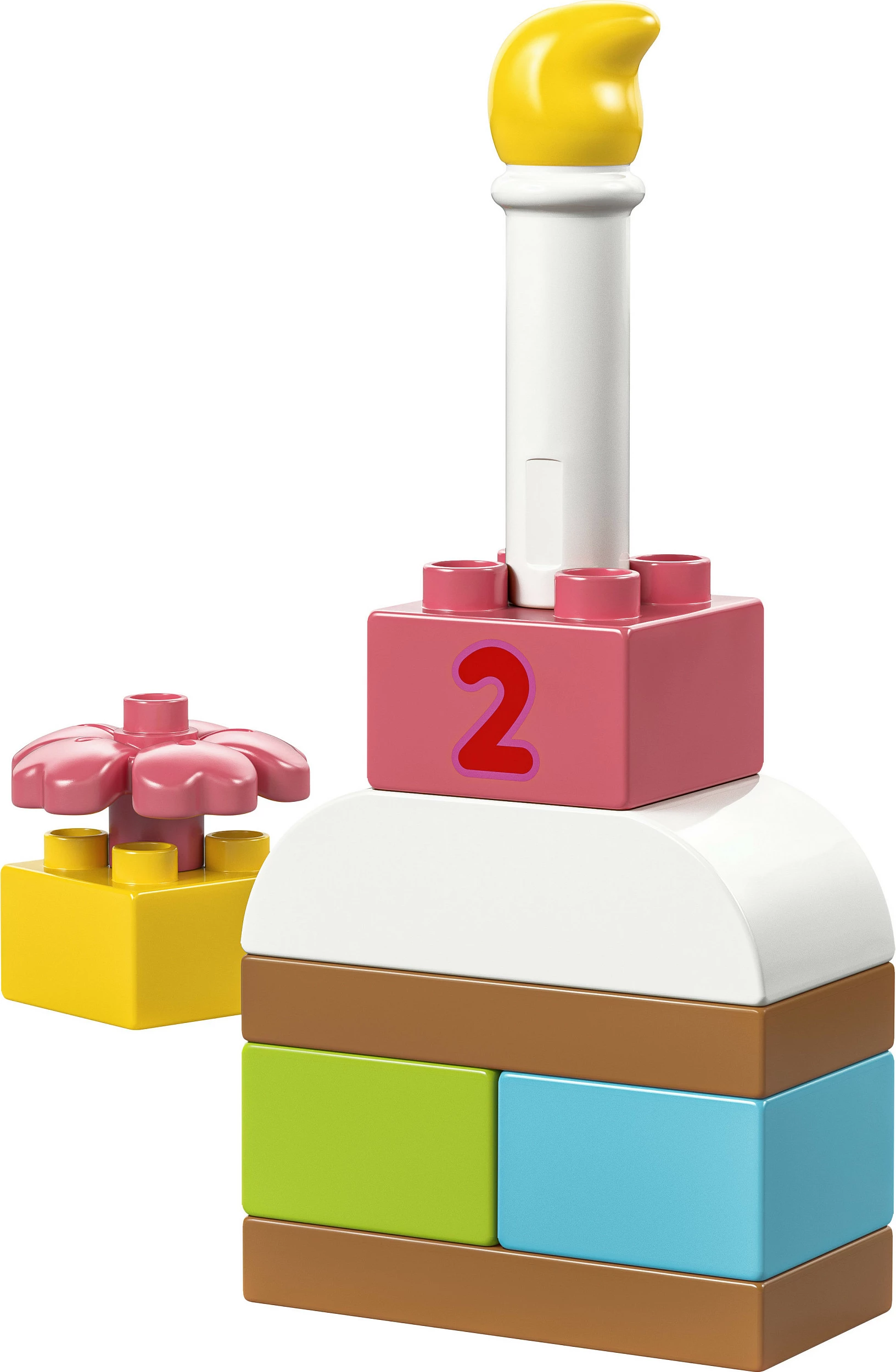 Set lodër ndërtimi LEGO DUPLO Celebration Cake 30712, 9 copë, 1.5+ vjeç, multikolor