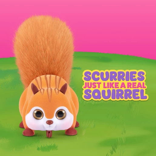 Pets Alive Scurry'n Squirrel – Kafshë Elektronike nga ZURU (Modelet ndryshojnë)
