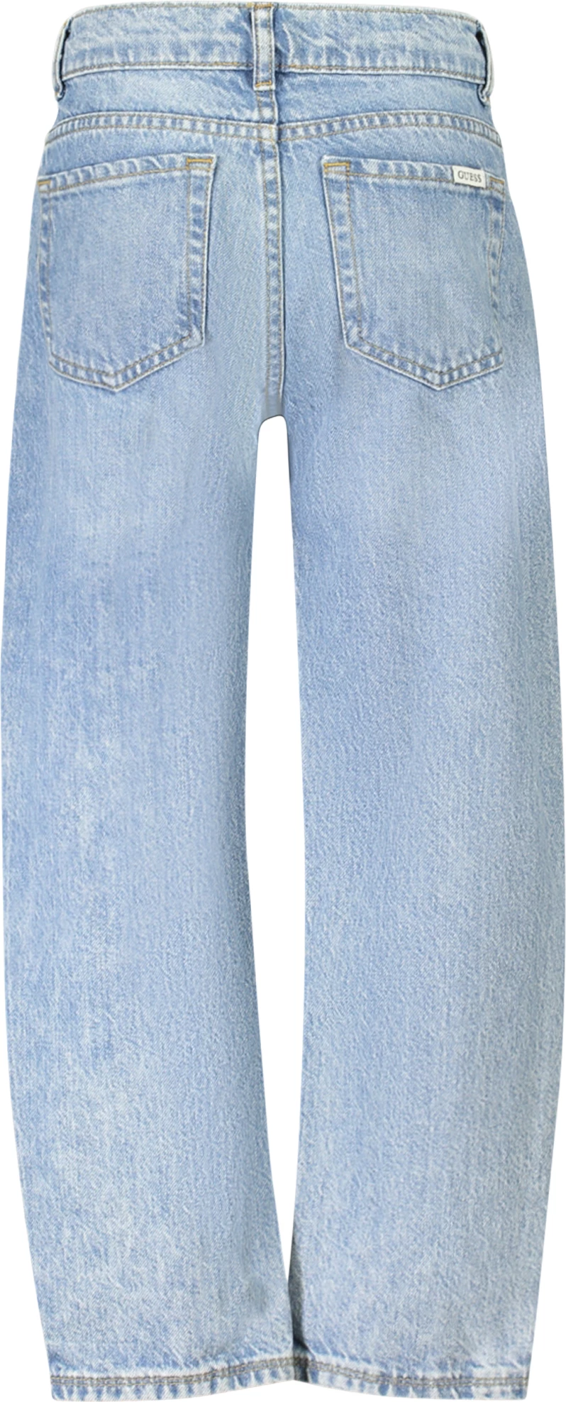 Pantallona xhinsi për vajza GUESS JEANS, blu e çelët [Madhësia: 7A]