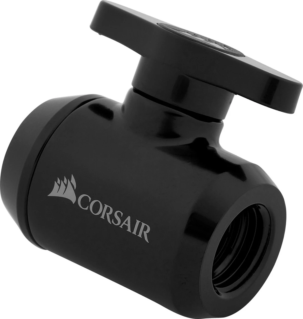 Valvul për ftohje me ujë Corsair CX-9055019-WW, G1/4", e zezë