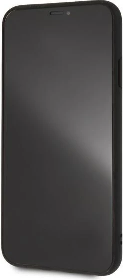 Mbështjellës Mercedes New Organic I për iPhone XS Max, lëkurë, zi