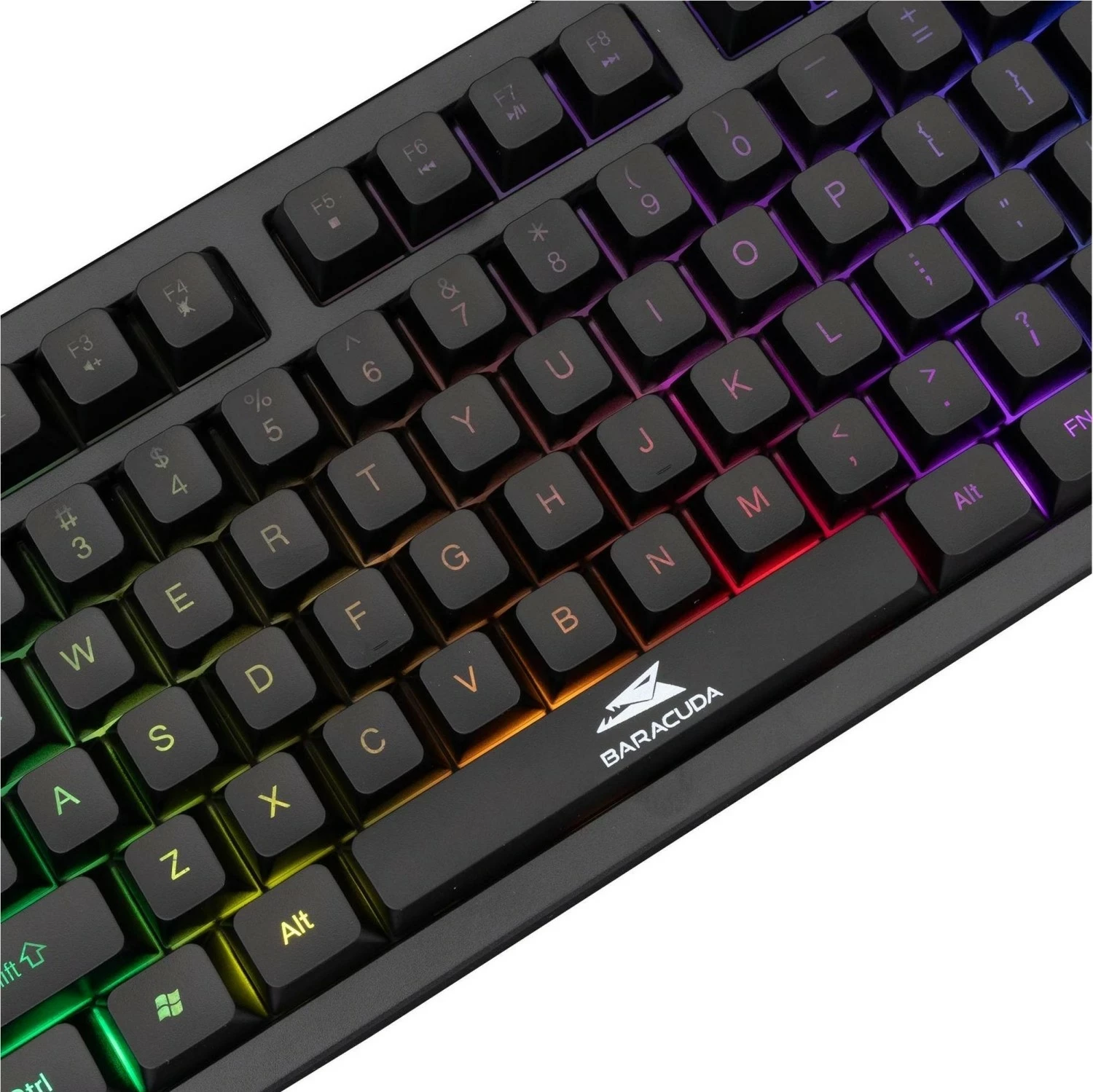 Tastierë Baracuda Krill BGK-01114, 80% TKL, RGB, me kabllo, e zezë