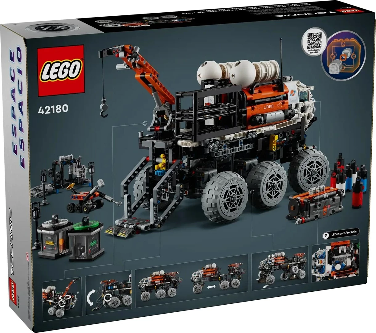 Set ndërtimi LEGO TECHNIC 42180 Mars Crew Exploration Rover
