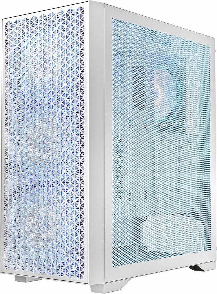 Kasë Logic Concept Dart Pro ARGB (AT-DART-PRO-ARGB-20) Midi Tower ATX/mATX, 4x120mm ARGB, USB-C, pa PSU, e bardhë