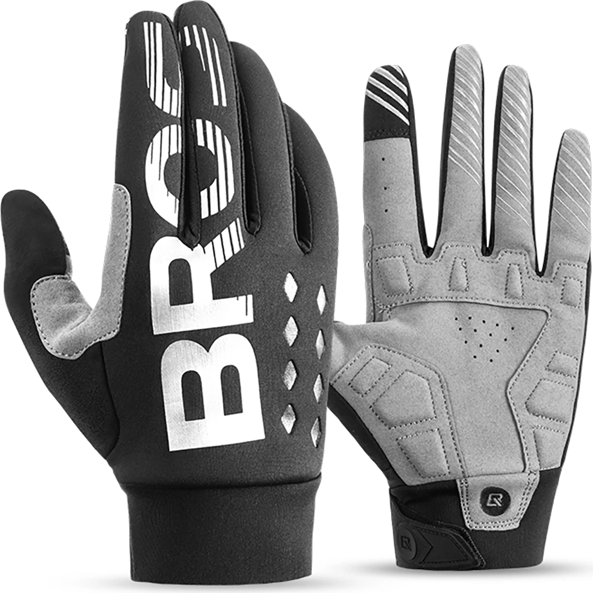 Doreza çiklizmi Rockbros 16410061004, të gjata, të izoluara, XL, zi-gri