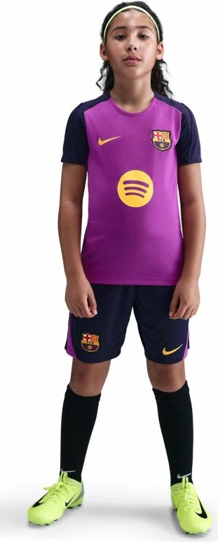 Maicë futbolli për fëmijë Nike Barcelona, vjollcë
