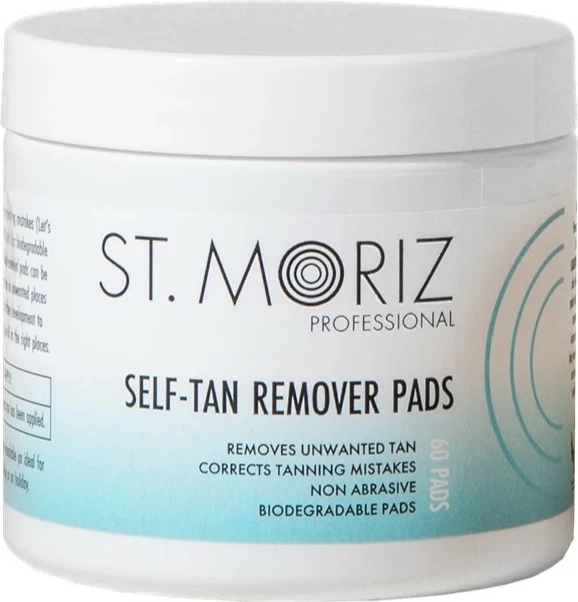 Pads për heqje të nxirjes St.Moriz Professional për femra, 60 copë