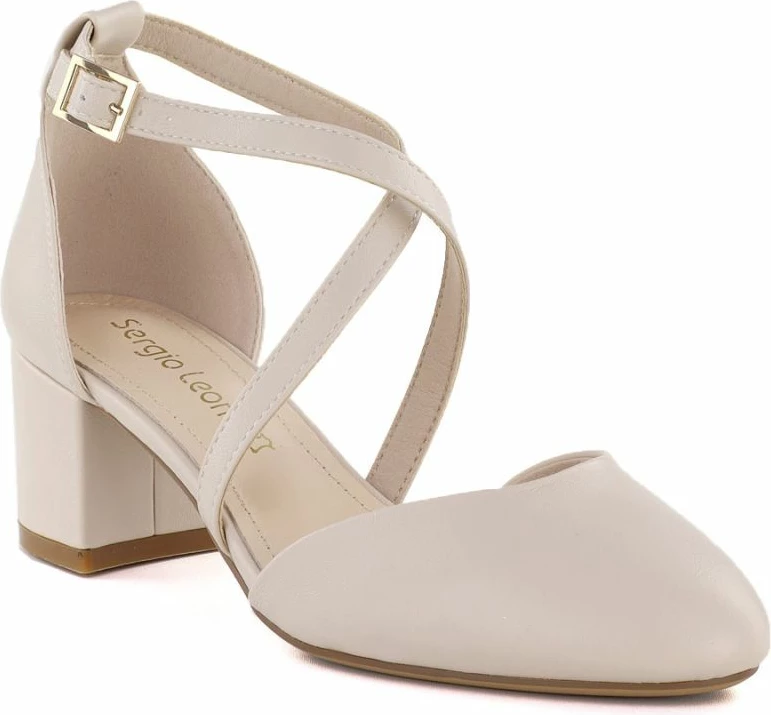 Sandale femra Sergio Leone SK824, bezhë