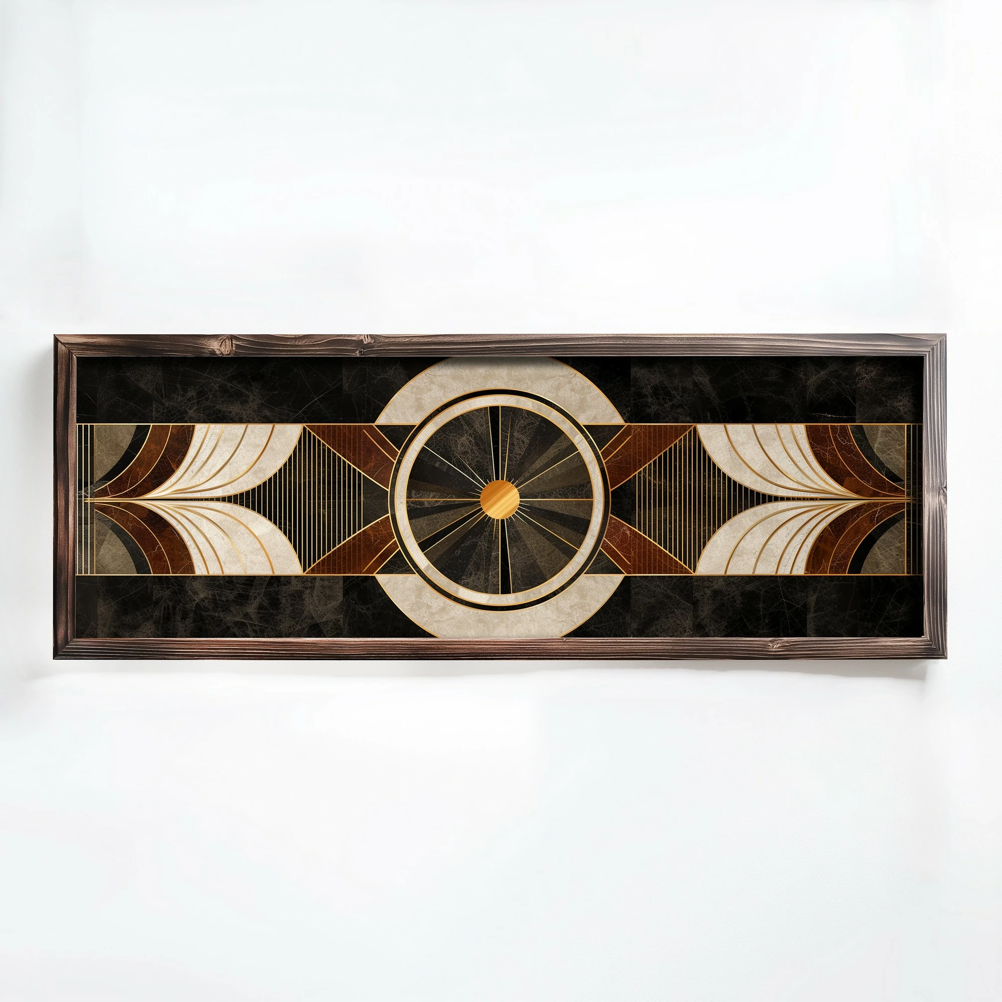 Pikturë dekorative me kornizë, MDF, Wallity, EMR016, shumëngjyrëshe, 40x120x3.5cm