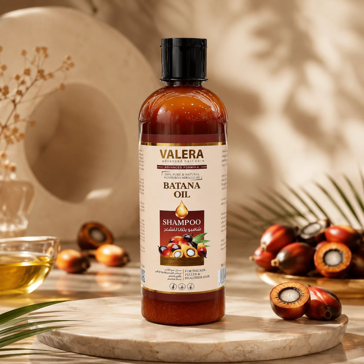 VALERA Batana Oil Shampoo – Kujdes intensiv për flokë më të butë, më të plotë dhe me shkëlqim