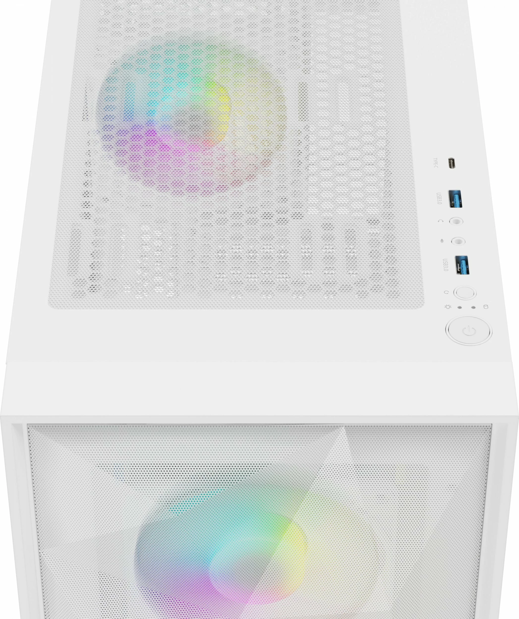 Kasë GENESIS Diaxid 605 ARGB (NPC-2173) Midi Tower ATX/microATX/Mini-ITX USB-C, e bardhë