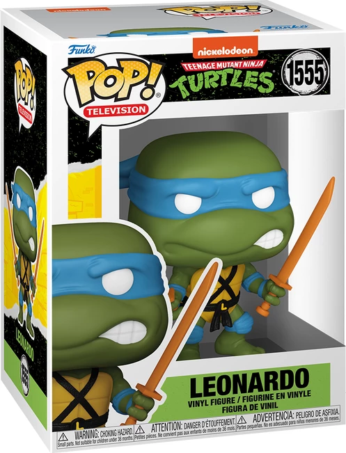Figurinë koleksionuese Funko POP! TV Teenage Mutant Ninja Turtles Leonardo