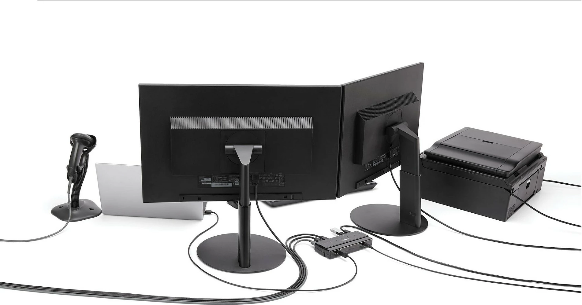 USB hub StarTech ST7300USB3B, 7 porta USB 3.2 Gen 1, 5Gbps, me adapter rryme, i zi