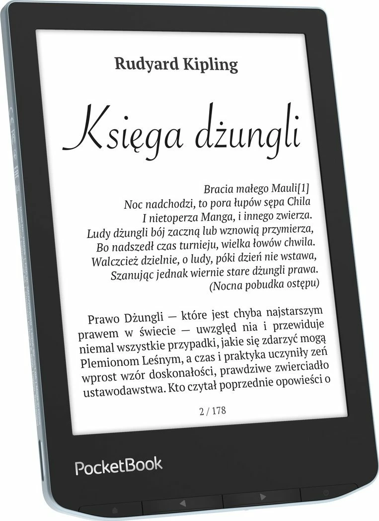 Lexues e-librash PocketBook Verse PB629-2-WW, 6", 8GB, Wi‑Fi, USB‑C, blu