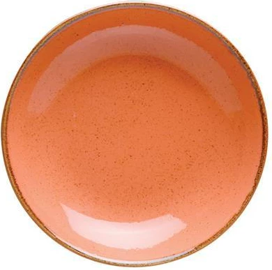 Pjatë coupe Porland Seasons Amber 300 mm, portokalli, set 6 copë