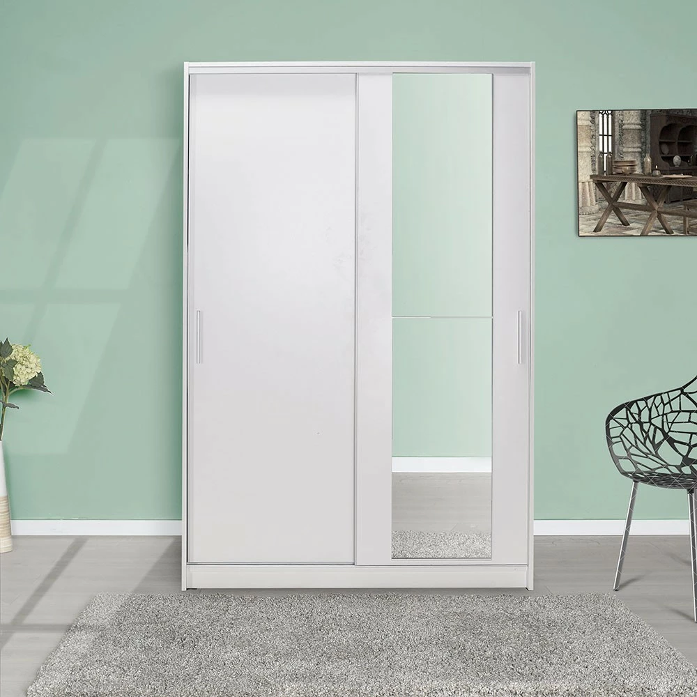 Dollap për rroba, ngjyrë e bardhë, Hanah Home, SWD-512-BB-2