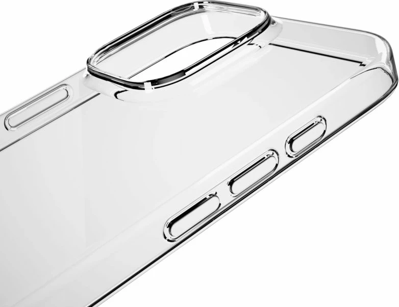 Kuti silikoni për iPhone 16 Pro Max Puro 03 Nude, transparente
