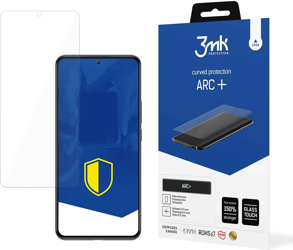 Folje mbrojtëse për ekran, 3mk Protection ARC+, për Xiaomi 12T / 12T Pro, transparente