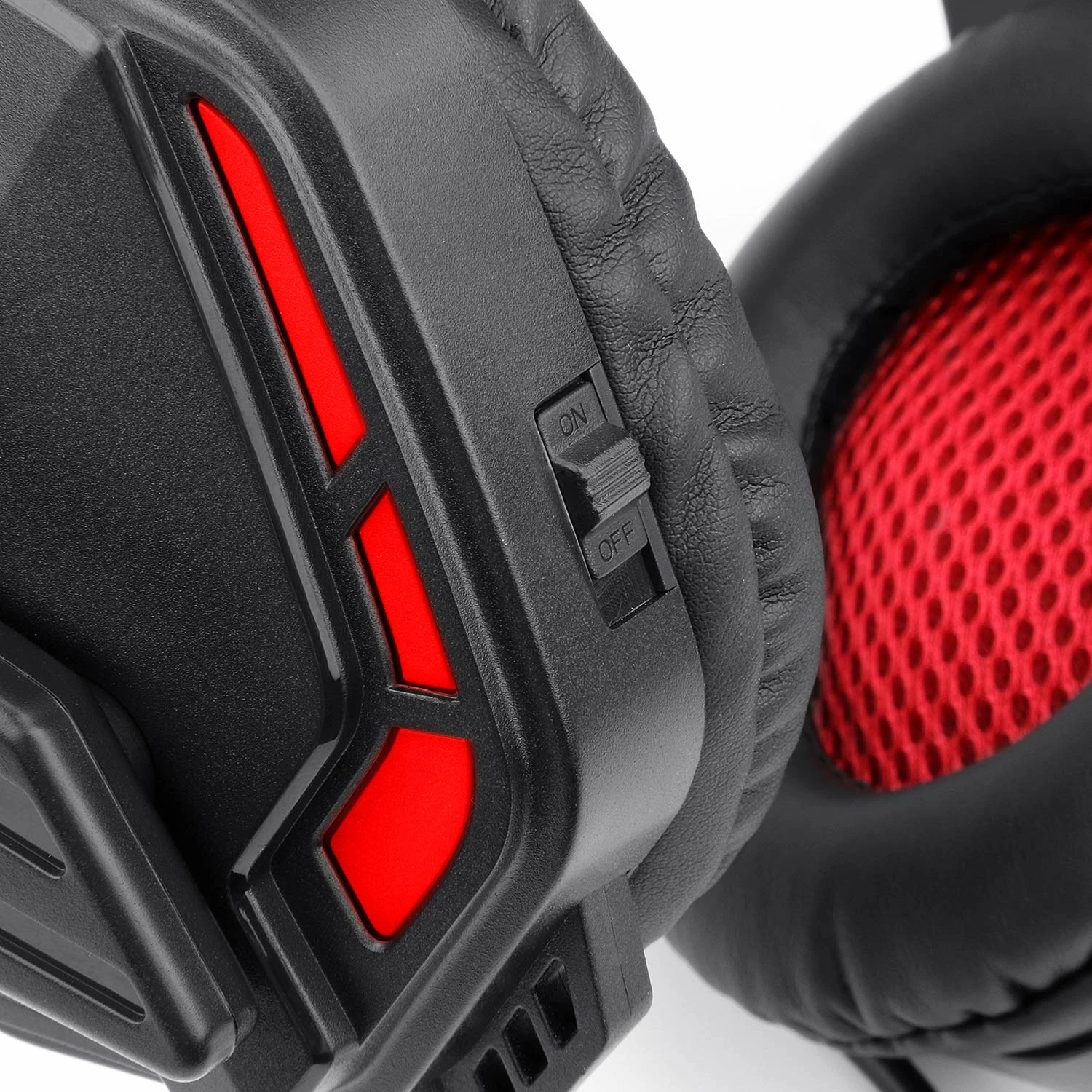 Kufje gaming Redragon Themis H220 me kabllo, surround, 50mm, mikrofon, LED të kuqe, të zeza