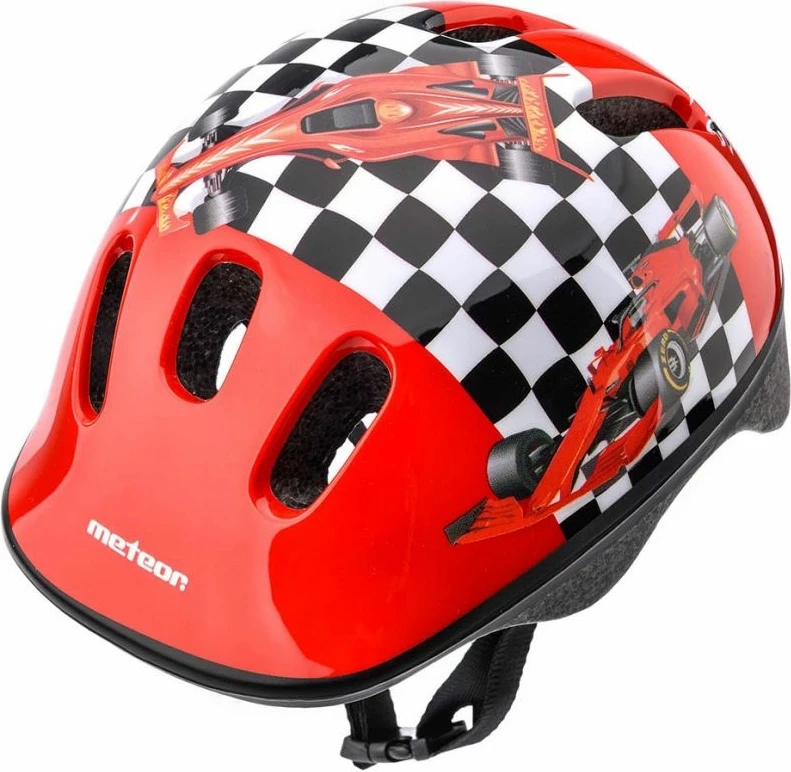 Kaskë biciklete për fëmijë Meteor KS06 Race team madhësia XS 44-48cm