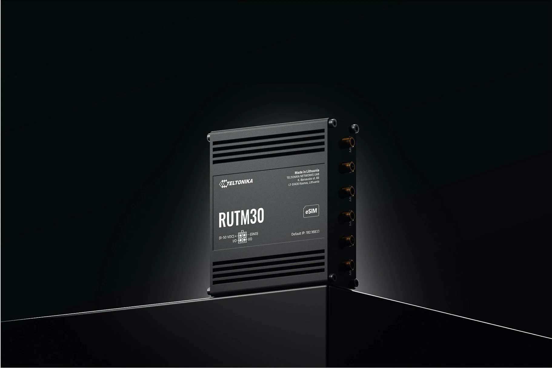 Router Teltonika RUTM30, 5G, Wi‑Fi 5, Dual SIM, Gigabit, i zi