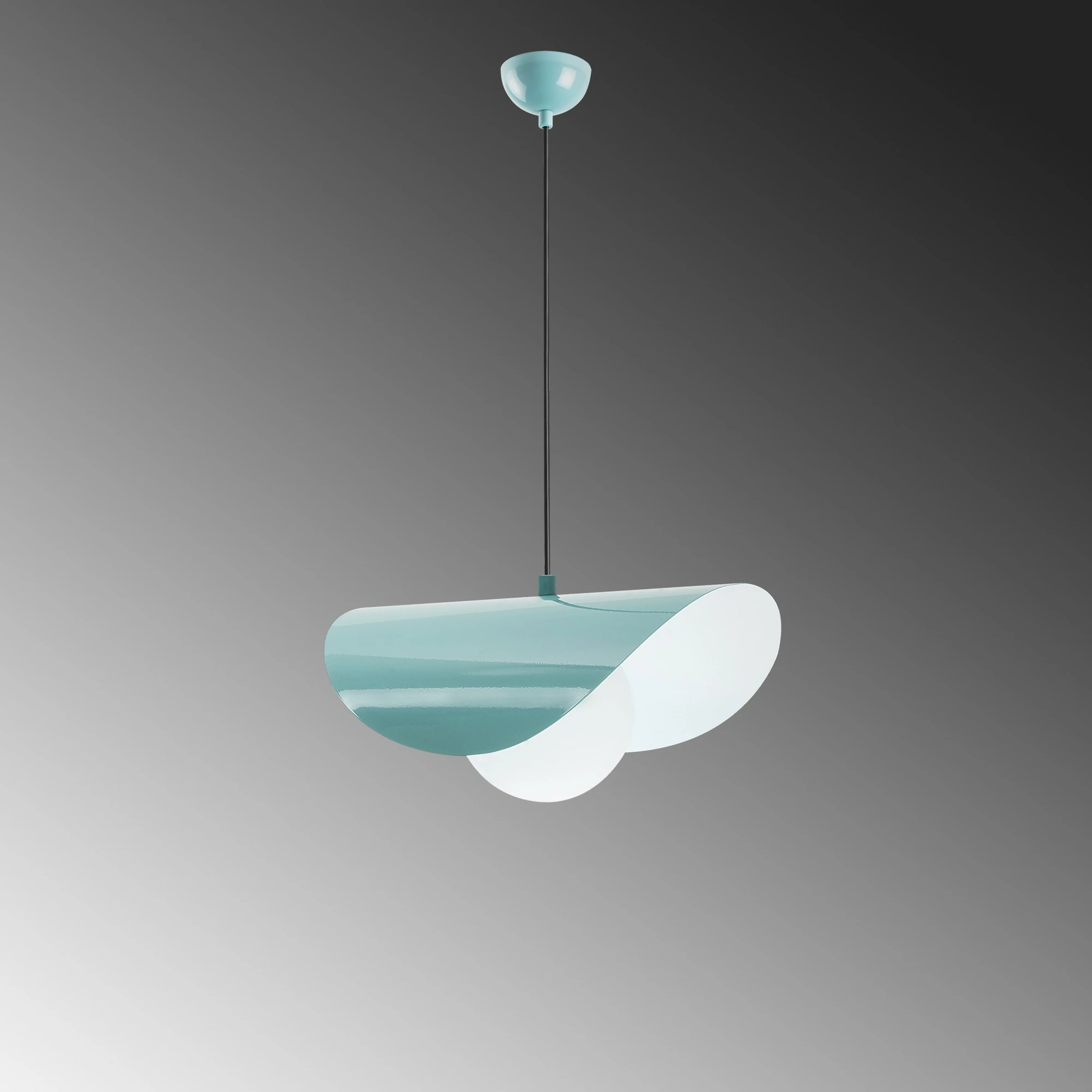 Llambë tavani Opviq, Vatoz - Nus - 2866, ngjyrë turquoise