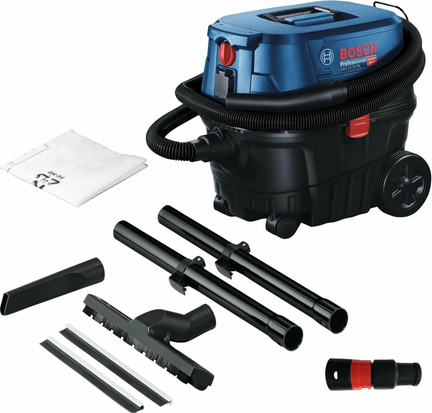 Fshesë industriale Bosch GAS 12-25 PL (060197C100), 1250 W, 21 l