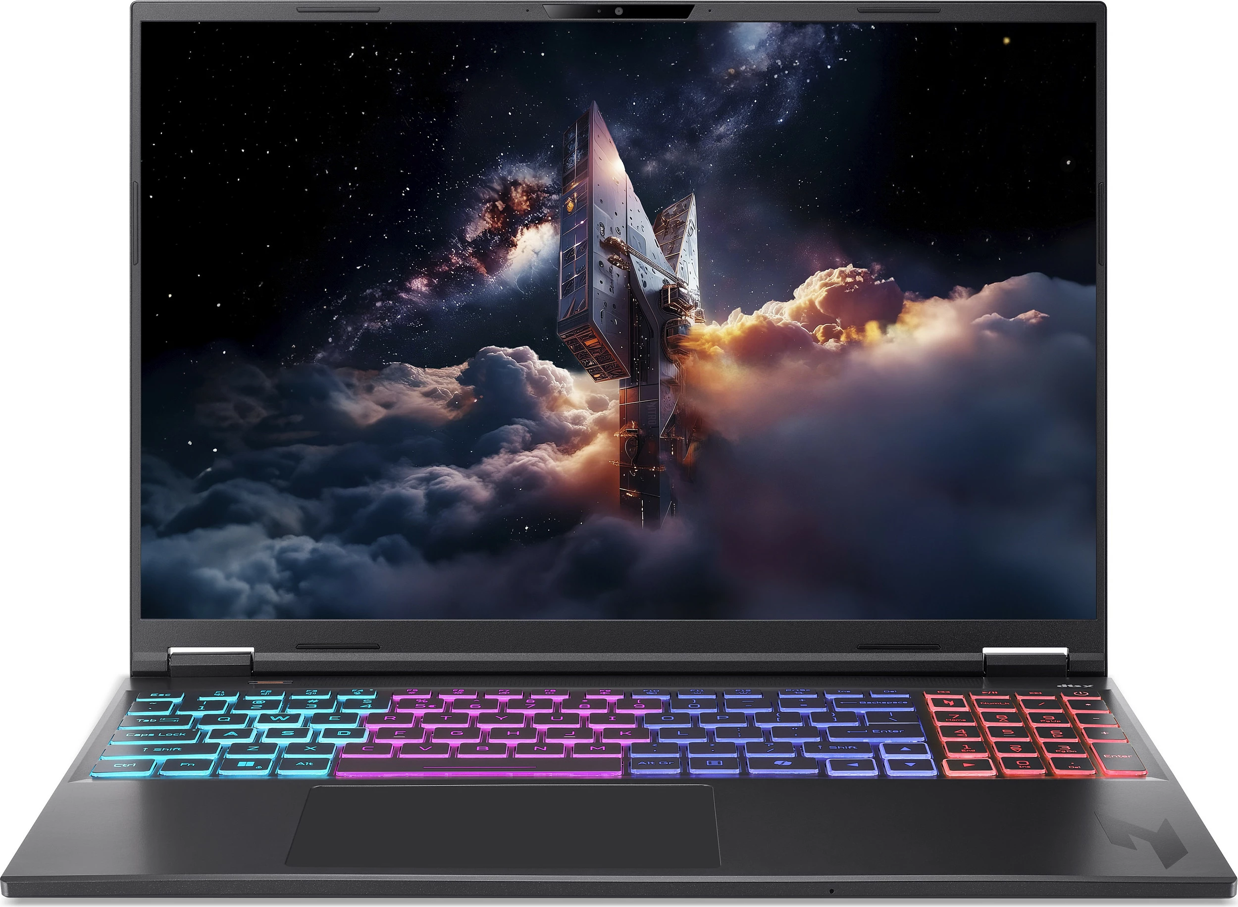 Laptop Acer Nitro 16S AI AN16S-61-R597, Ryzen AI 5 3.4GHz, 16", 16GB RAM, 1TB, RTX 5050 8GB, Obsidian Black