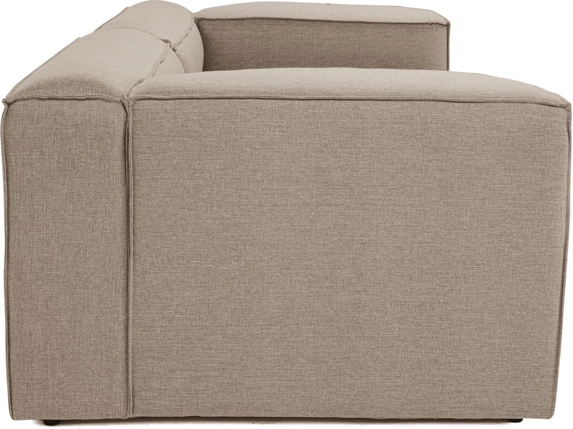 Divan dy ulëshe Atelier del Sofa, Fora, ngjyrë kafe, 2 pjesë