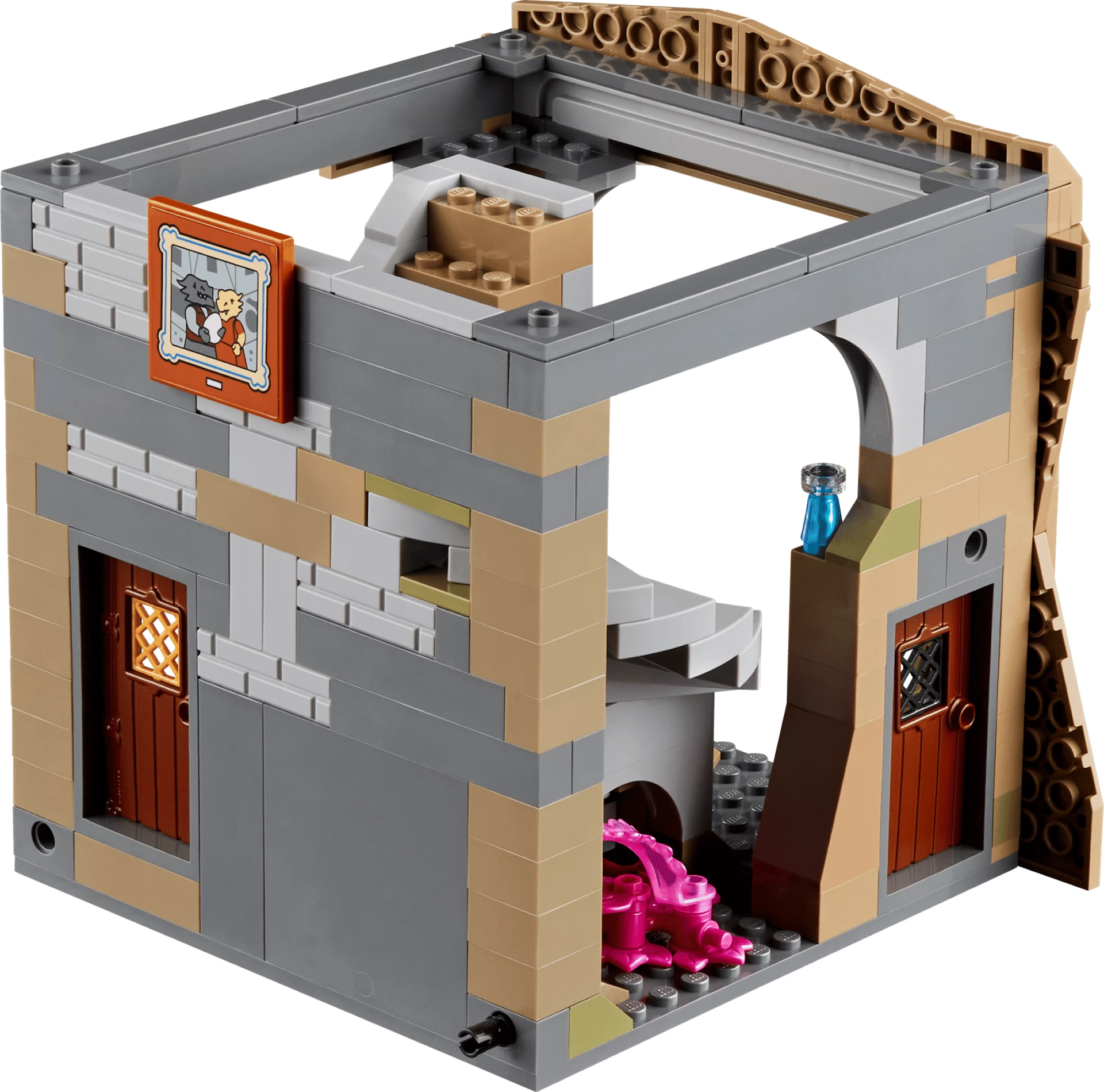 Set LEGO Ideas Dungeons & Dragons Red Dragon’s Tale 21348, 3745 copë, 5 minifigura, 18+